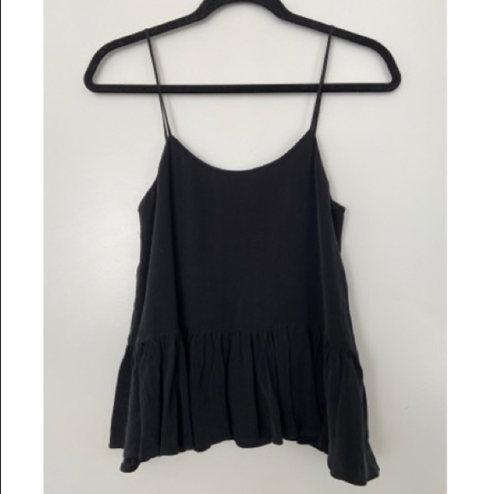 2/$20 Spaghetti strap peplum tank